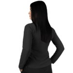 Camotec Pani Meadow Black fleece jacket - Image 2