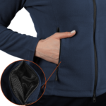 Camotec Pani Meadow Blue fleece jacket - Image 3