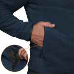 Camotec Patrol 2.0 Himatec Pro Blue fleece jacket - Image 5