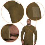 Camotec Patrol 2.0 Coyote fleece jacket - Image 3