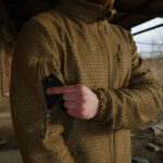 Fleece jacket Militex Windblock Tactical mod.4 Coyote - Image 10