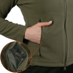 Camotec Pani Meadow fleece jacket 200 Olive - Image 3