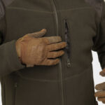 UATAC fleece jacket Olive - Image 5