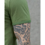 T-shirt Bezet Base Olive - Image 7