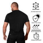 Camotec CG Chiton Patrol Black T-shirt - Image 2