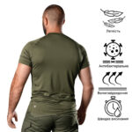 Camotec Thorax 2.0 CoolPass SJ Olive T-shirt - Image 3