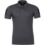 Frontier Milvus Black polo shirt