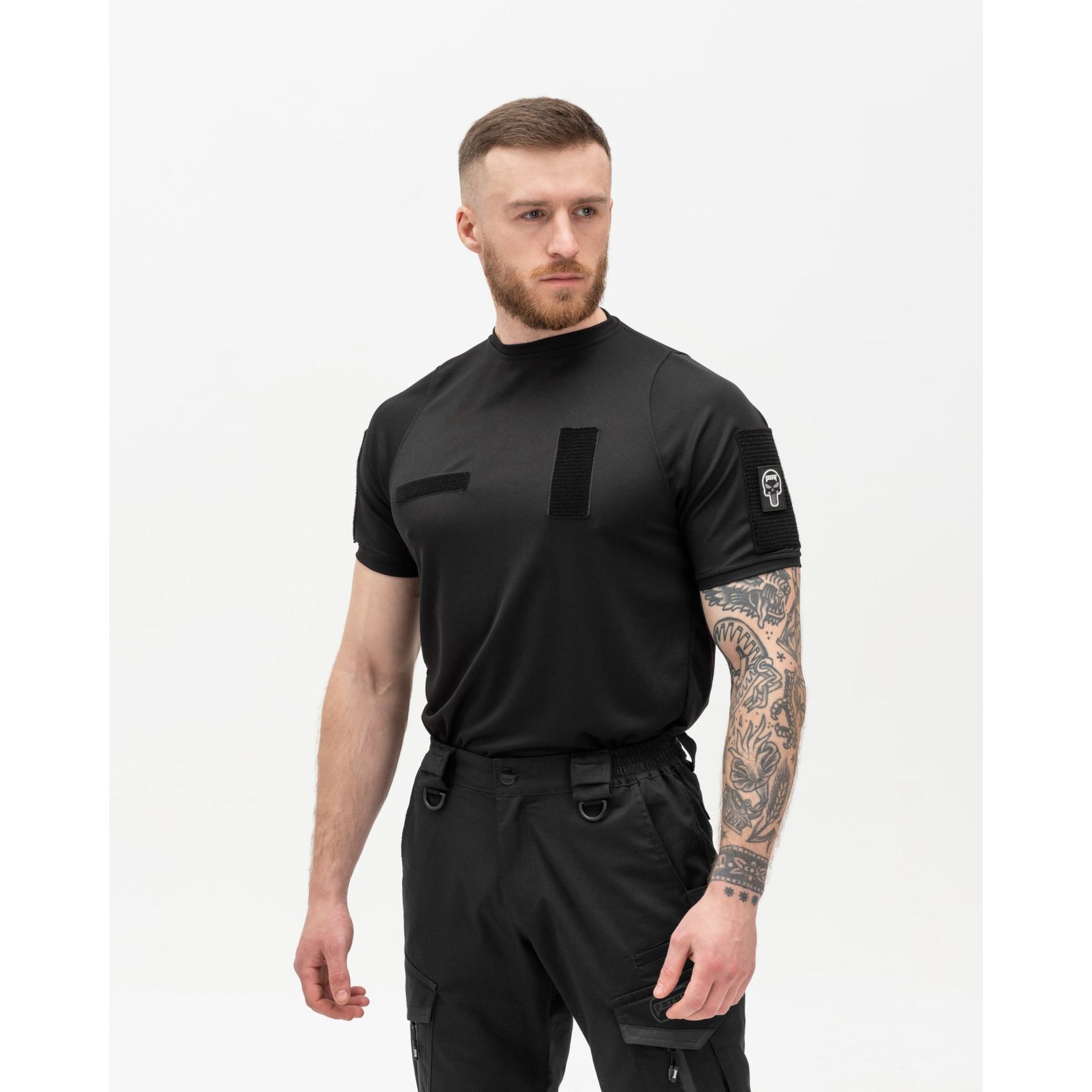 futbolka-shvydkosokhnucha-taktychna-bezet-black-1700x1700-1.jpeg T-shirt quick-drying tactical Bezet Black - Image 1