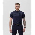 T-shirt quick-drying tactical Bezet Blue - Image 2