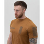 T-shirt quick-drying tactical Bezet Coyote - Image 3