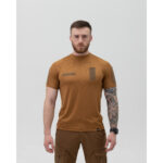 T-shirt quick-drying tactical Bezet Coyote - Image 5