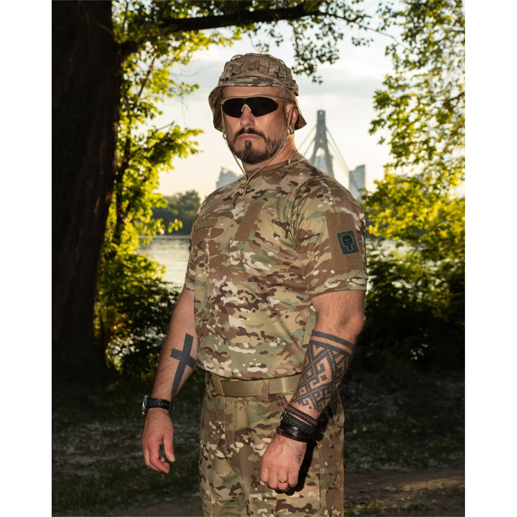 futbolka-shvydkosokhnucha-taktychna-bezet-multicam1-1700x1700-1.jpg T-shirt quick-drying tactical Bezet Multicam - Image 1