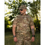 T-shirt quick-drying tactical Bezet Multicam - Image 16