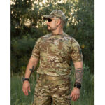 T-shirt quick-drying tactical Bezet Multicam - Image 2