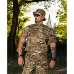 T-shirt quick-drying tactical Bezet Multicam - Image 3