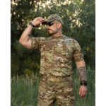 T-shirt quick-drying tactical Bezet Multicam - Image 5
