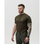 T-shirt quick-drying tactical Bezet Olive - Image 8