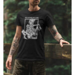 T-shirt We Feel Let`s meet death with a smile Black - Image 2