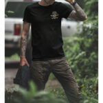We Feel Jolly Roger 01 Black T-shirt - Image 3