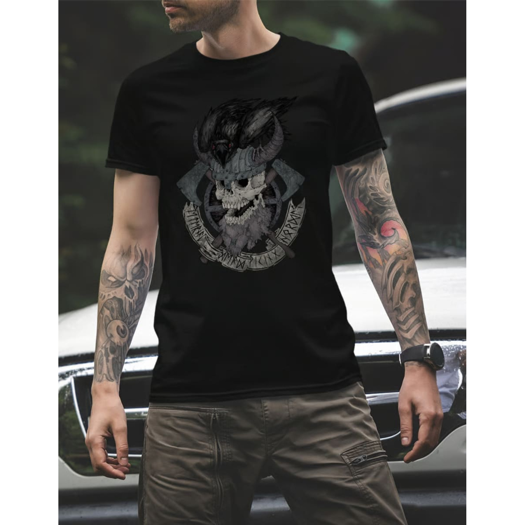 futbolka-we-feel-viking-chorniy-1-1700x1700-1.jpg We Feel Viking T-shirt Black - Image 1