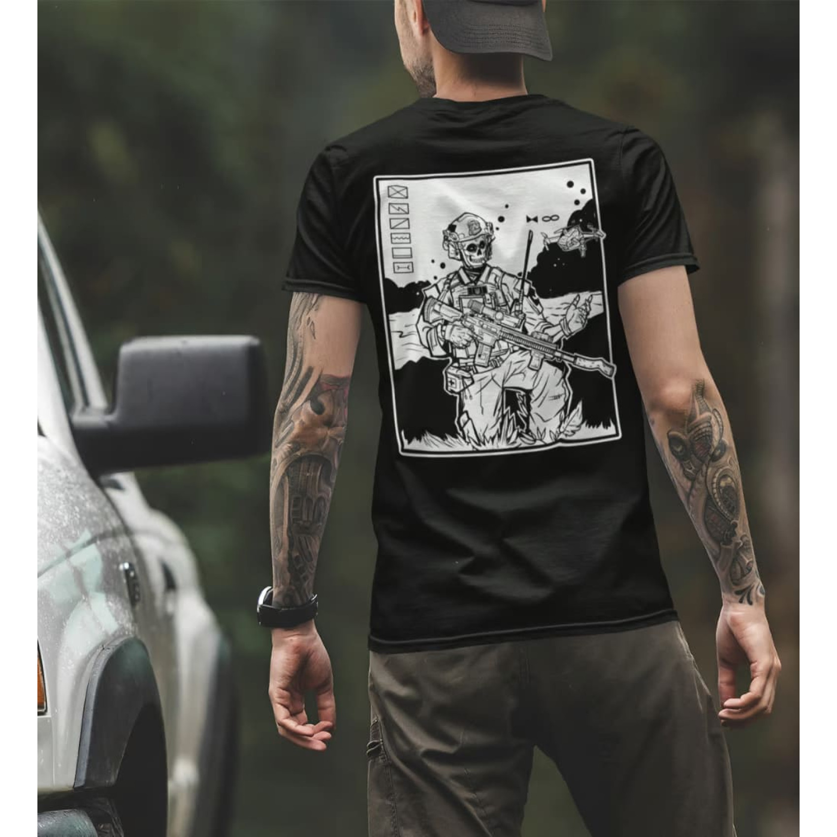 futbolka-we-feel-warrior-03-chorniy-1-1700x1700-1.jpg T-shirt We Feel Warrior 03 Black - Image 1