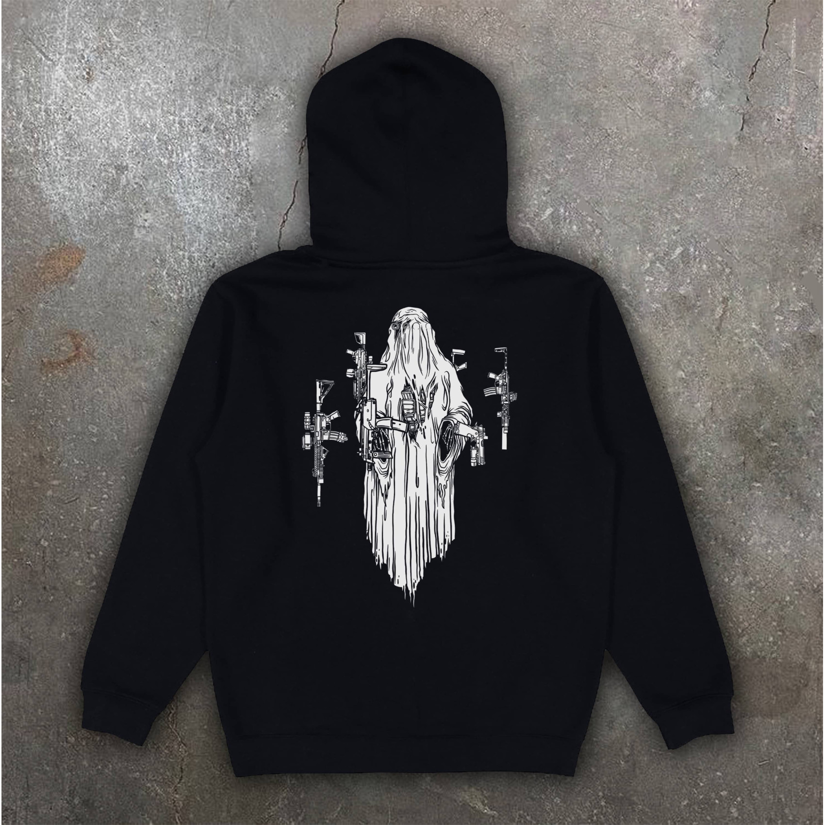 hudi-z-printom-ghost-2031-1-1700x1700-1.jpg Hoodie with print We Feel "GHOST" (2031) - Image 1