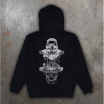 Hoodie with print We Feel "SOF" (2032)