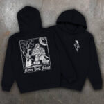 Hoodie with print We Feel "BEST FRIEND" (2042) - Image 3