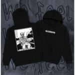 Hoodie with print We Feel “DRONE (2019)