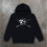 Hoodie with print We Feel "DRONEMAN" (2034)