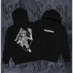 Hoodie with print We Feel "FUCK THIS DEATH" (2020) - Image 2