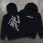 Hoodie with print We Feel "FUCK THIS DEATH" (2020) - Image 4