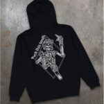 Hoodie with print We Feel "FUCK THIS DEATH" (2020) - Image 5