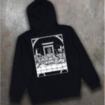 Hoodie with print We Feel "LAST SUPPER" (2026)