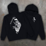 Hoodie with print We Feel "TWO OF US" (2041) - Image 3