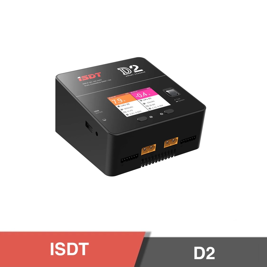 isdt-d2-t1.jpg ISDT D2 Mark 2 LiPo Battery Balance Charger - Image 1