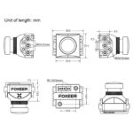 Foxeer Predator Mini V5 CMOS 1000TVL FPV Camera - Image 8