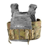 Chamber with a niche for ballistic packages and variable height DEFua Multicam