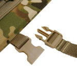 Single seat mat, five-point single-section Kiborg P-1 Multicam - Image 4