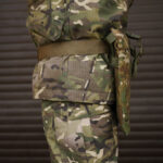 Single seat mat, five-point single-section Kiborg P-1 Multicam - Image 8