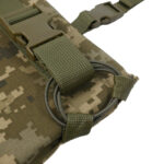 Single seat mat, five-point single-section Kiborg P-1 Pixel - Image 5
