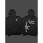 Hoodie Bezet Commando Black - Image 3