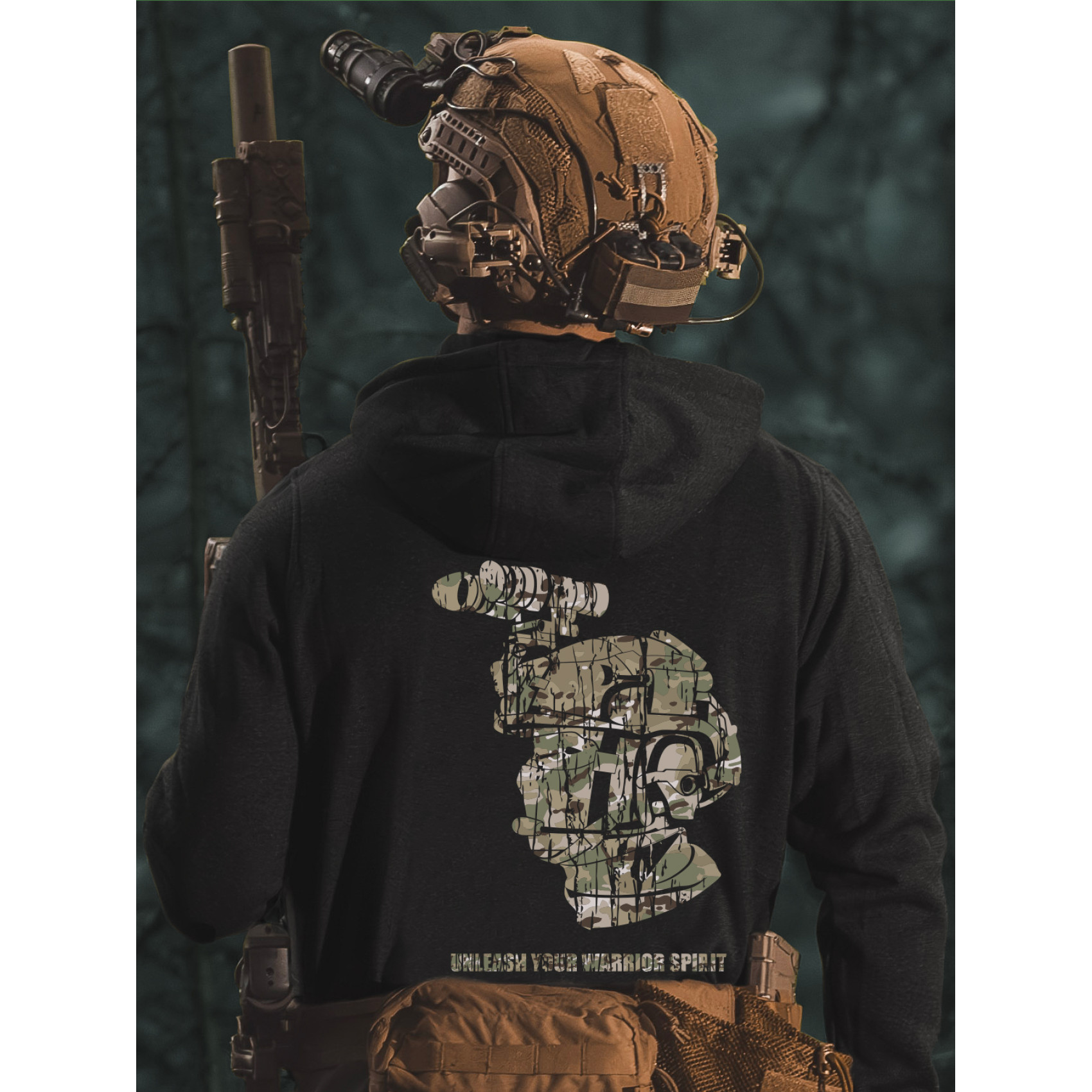khudi-bezet-fighter-chornyi-1700x1700-1.jpeg Hoodie Bezet Fighter Black - Image 1
