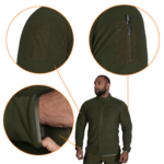 Camotec Army 2.0 NGU Olive sweatshirt - Image 6