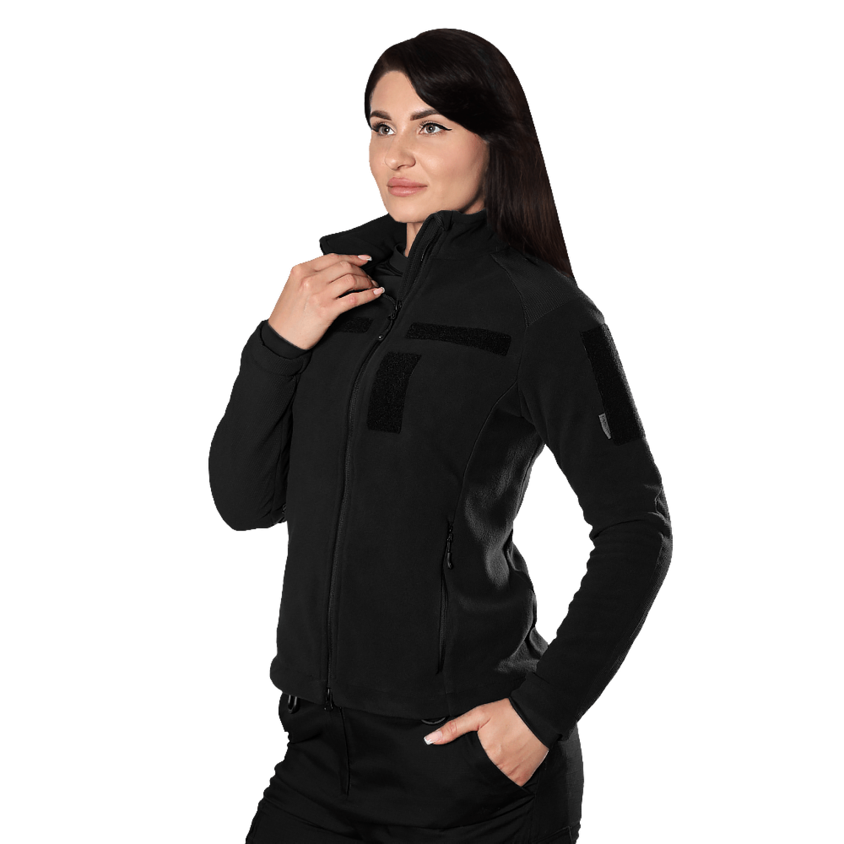 kofta-camotec-pani-commander-2-0-chornyy-1-1700x1700-1.png Camotec Pani Commander 2.0 Black Jacket - Image 1