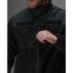 Fleece jacket Bezet Black - Image 8