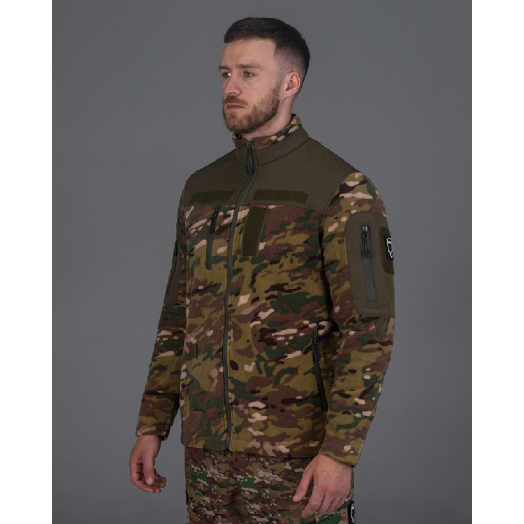 kofta-flisova-bezet-multicam-1700x1700-1.jpeg Fleece jacket Bezet Multicam - Image 1