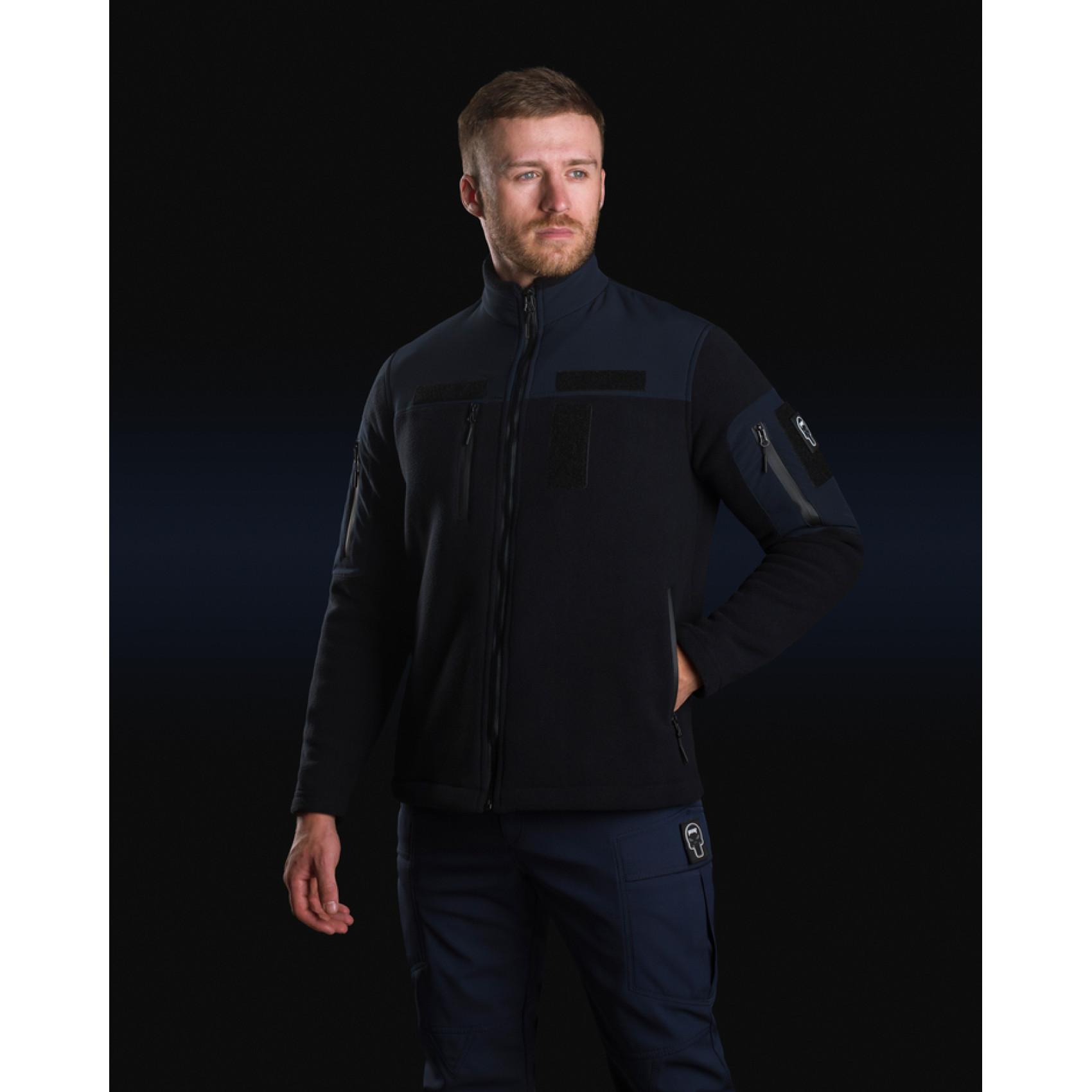 kofta-flisova-bezet-synyy-1700x1700-1.jpeg Fleece jacket Bezet Blue - Image 1
