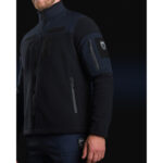 Fleece jacket Bezet Blue - Image 5