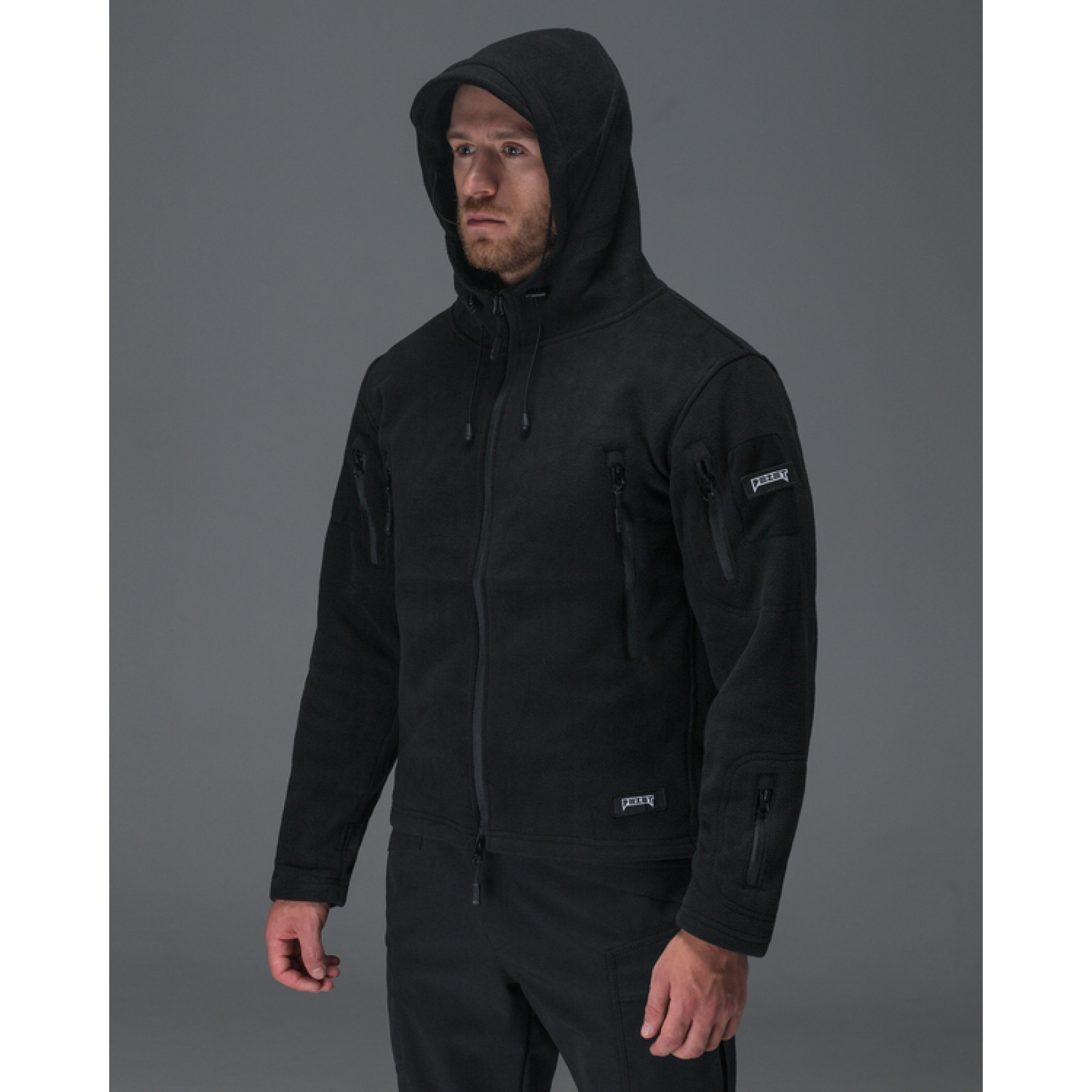 kofta-flisova-bezet-unbreak-chornyy-1700x1700-1.jpeg Bezet Unbreak fleece jacket Black - Image 1